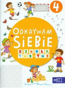 Obrazek Odkrywam siebie Szkoła tuż-tuż Karty pracy Część 4 Roczne przygotowanie przedszkolne