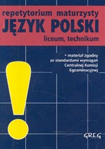 Obrazek Repetytorium maturzysty Język polski Liceum technikum