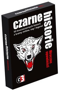 Obrazek Czarne historie Mroczne opowieści 50 kruczoczarnych historii z krainy mitów, sag i legend