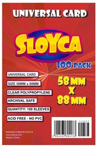 Picture of Koszulki Universal Card 58x88mm (100szt) SLOYCA