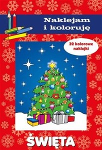 Obrazek Święta Naklejam i koloruję