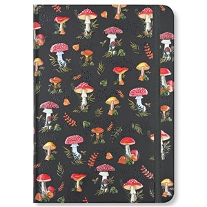 Obrazek Notatnik Mini Grzyby 160 stron w linie Peter Pauper Press