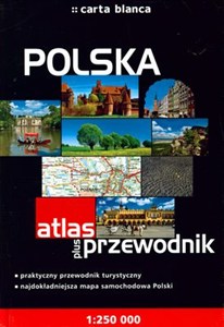 Obrazek Polska Atlas plus przewodnik 1: 250 000