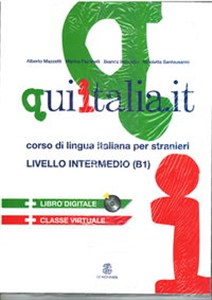 Picture of Qui Italia.it livello intermedio B1 Podręcznik + 2 CD