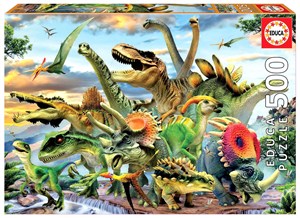 Obrazek Puzzle 500 Dinozaury 109629