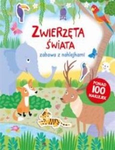 Obrazek Zabawa z naklejkami. Zwierzęta świata