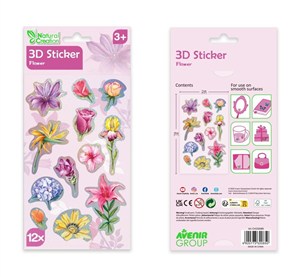 Picture of Naklejki 3D - Kwiaty