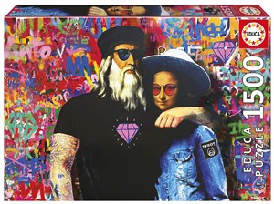 Picture of Puzzle 1500 Leo i Lisa TV Boy 113444