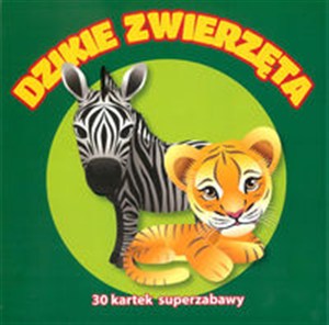 Obrazek Dzikie zwierzęta 30 kartek superzabawy