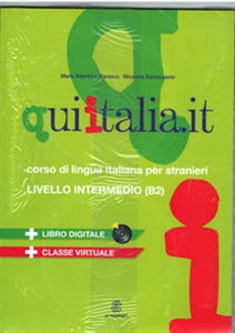 Picture of Qui Italia it livello intermedio B2 Podręcznik+DVD+CD MP3