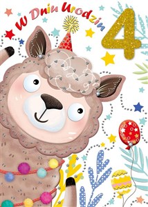 Picture of Karnet Urodziny 4 GM-843