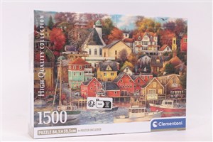 Obrazek Puzzle 1500 Compact Good Times Harbor 31713