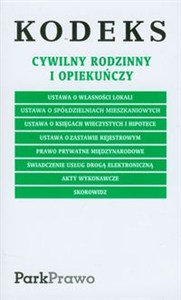 Obrazek Kodeks cywilny rodzinny i opiekuńczy