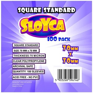 Obrazek Koszulki Square Standard 70x70mm (100szt) SLOYCA