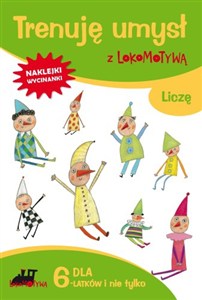 Obrazek Lokomotywa Trenuję umysł Liczę Dla 6-latków i nie tylko