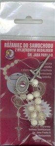 Picture of Różaniec samochodowy św. Jan Paweł II