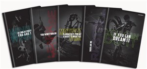 Picture of Zeszyt A5/80K linia Challenge (5szt)