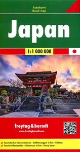 Obrazek Japonia mapa 1:1 000 000