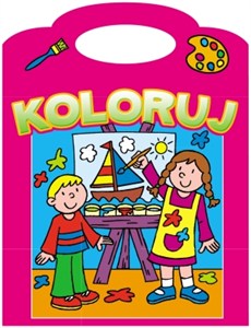 Obrazek Koloruj. Zeszyt różowy