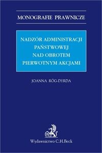 Obrazek Nadzór administracji państwowej nad obrotem pierwotnym akcjami