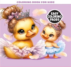 Obrazek Kolorowanka 120x120 Kaczuszki