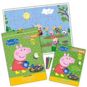 Obrazek Peppa Pig Zgrana paczka Peppa gra w zielone!