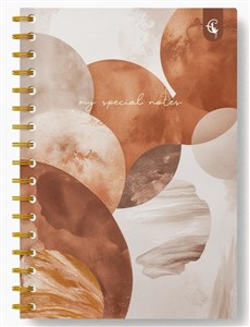 Obrazek Kołonotatnik ozdobny B5/160K kratka Planety