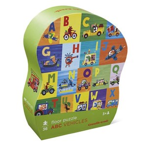 Picture of Puzzle 36 el., Alfabet pojazdów,  Crocodile Creek