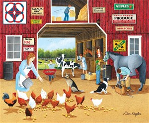 Picture of Puzzle 1000 Życie na farmie