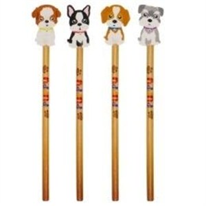 Obrazek Ołówek z gumką Pies mix