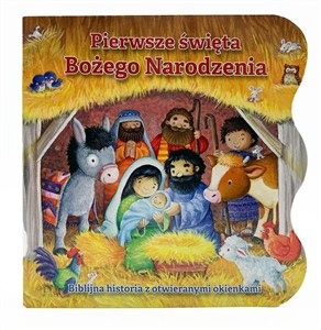 Obrazek Pierwsze Święta Bożego Narodzenia Biblijna historia z otwieranymi okienkami