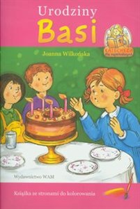 Obrazek Urodziny Basi Książka ze srtonami do kolorowania