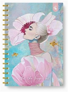 Picture of Kołonotatnik ozdobny B5/160K kratka Fashion