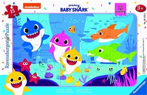 Obrazek Puzzle 15 Baby Shark