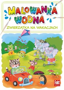 Obrazek Zwierzątka na wakacjach. Malowanka wodna