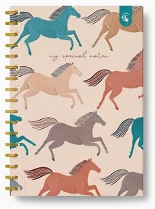 Obrazek Kołonotatnik ozdobny B5/160K kratka Jednorożc