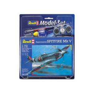 Obrazek Revell Model Set 1:72 Spitfire Mk. V REV-64164