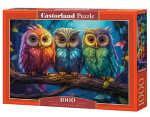 Obrazek Puzzle 1000 Three Little Owls