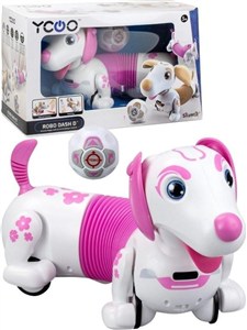 Obrazek Pies interaktywny Robo Dash różowy