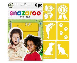 Obrazek Szablony do malowania twarzy 6szt