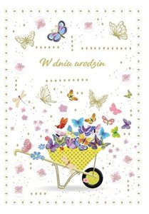 Picture of Kartka okolicznościowa Urodziny