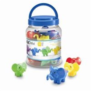 Picture of Clic'educ Zestaw słoników do nauki liczenia