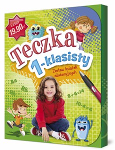 Obrazek Teczka 1-klasisty Zestaw książek edukacyjnych