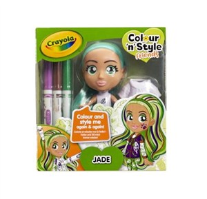 Obrazek Lalka Colour'n'Style Friends Jade CRAYOLA