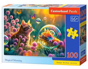 Obrazek Puzzle 100 Foxy Dreams B-111244