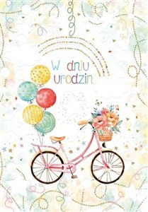 Picture of Kartka okolicznościowa Urodziny