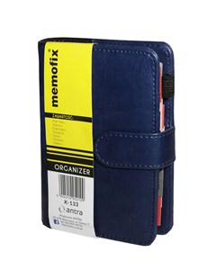 Picture of Organizer 2026 Memofix A6 K granat