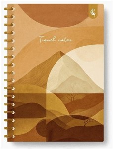 Obrazek Kołonotatnik ozdobny B5/160K kratka Podróże