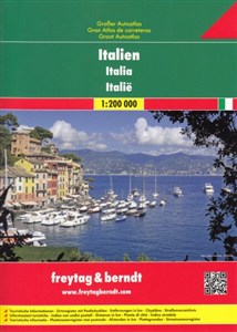 Obrazek Włochy atlas samochodowy 1:200 000