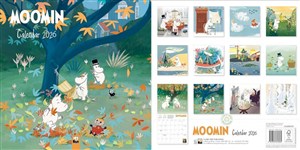 Obrazek Kalendarz 2026 ścienny kwadrat Muminki